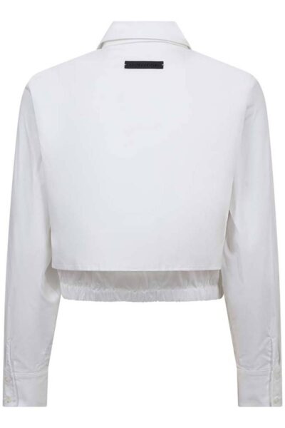 Inez tie shirt white Haute L’Amitie
