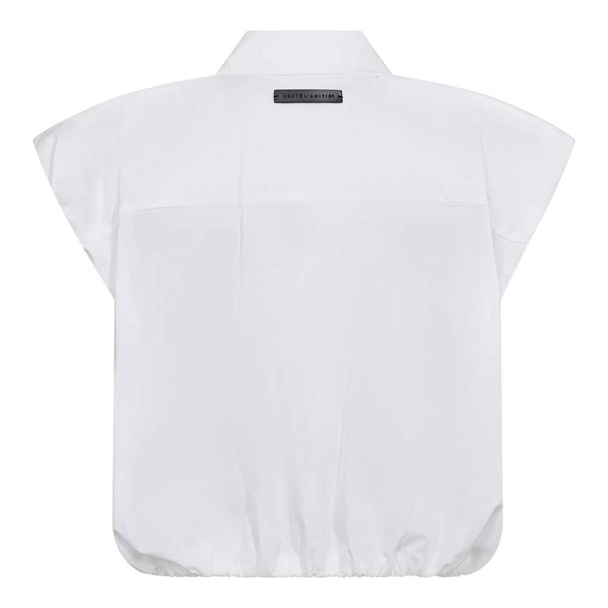 Dinnie ns poplin shirt white Haute L'Amitie - Afbeelding 4