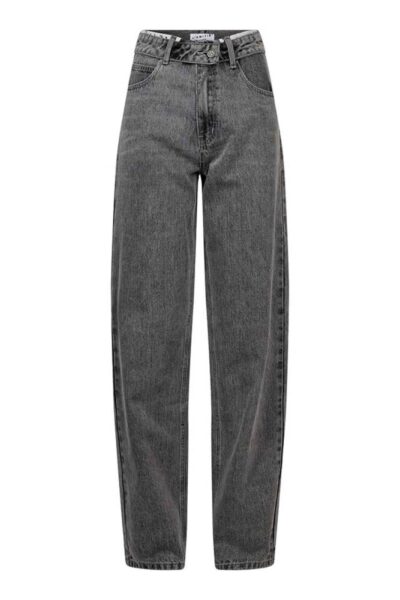 Flip barrel grey tall jeans Haute L’Amitie