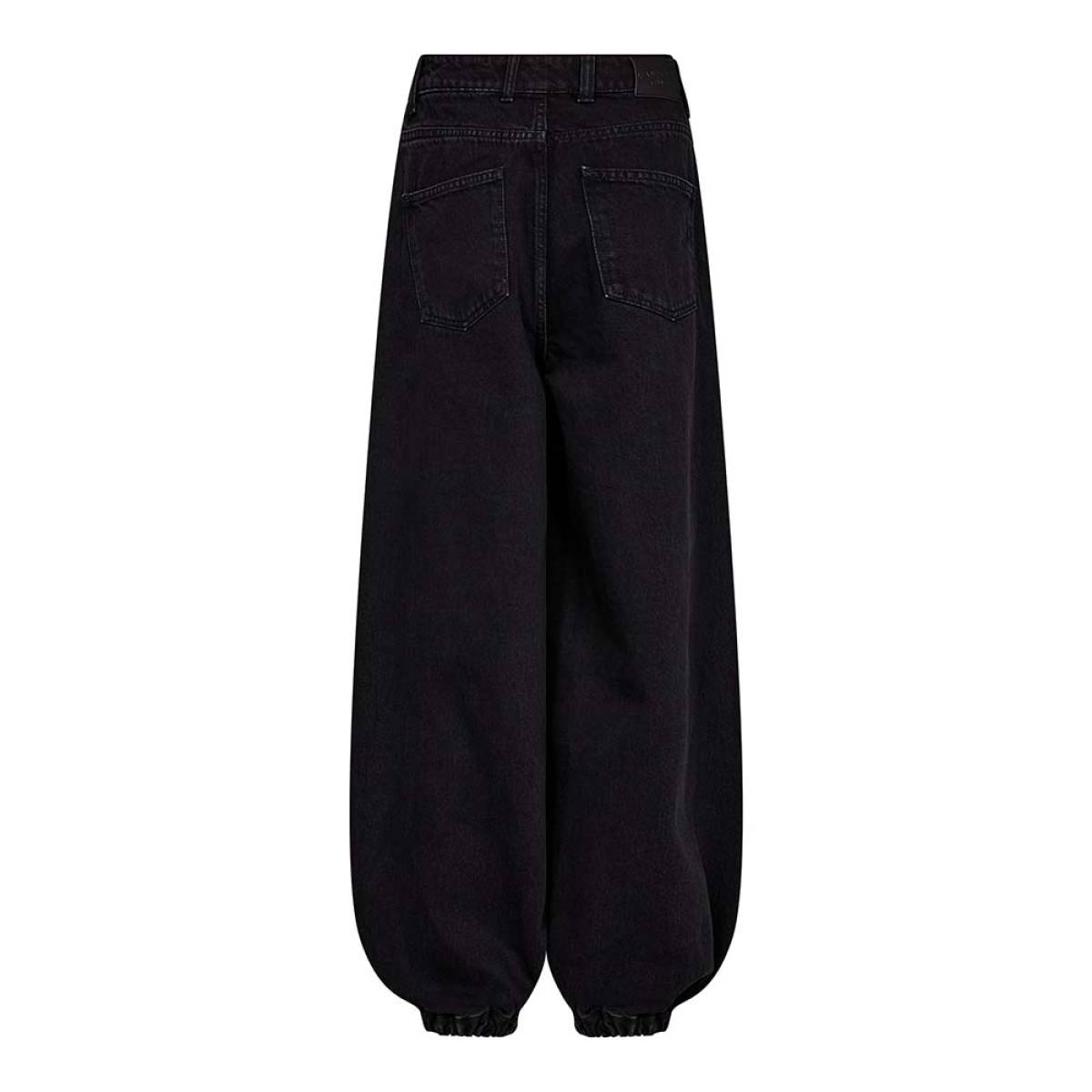 Denim harem tall pant black Haute L'Amitie - Afbeelding 3