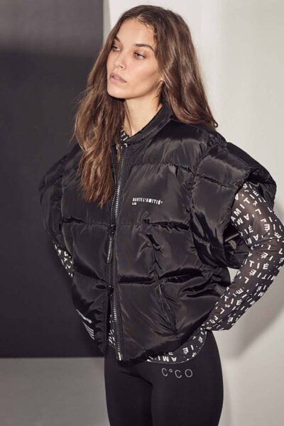 L’Amitie mesh ls o-neck black Haute L’Amitie