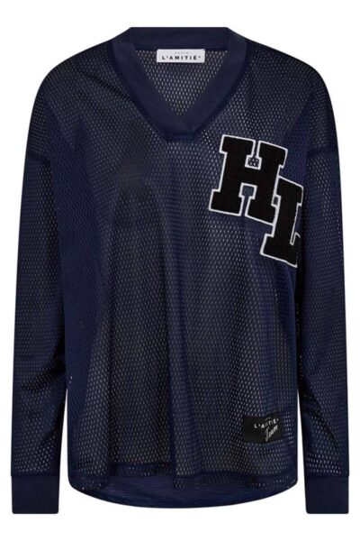 Haute drift blouse navy Haute L’Amitie