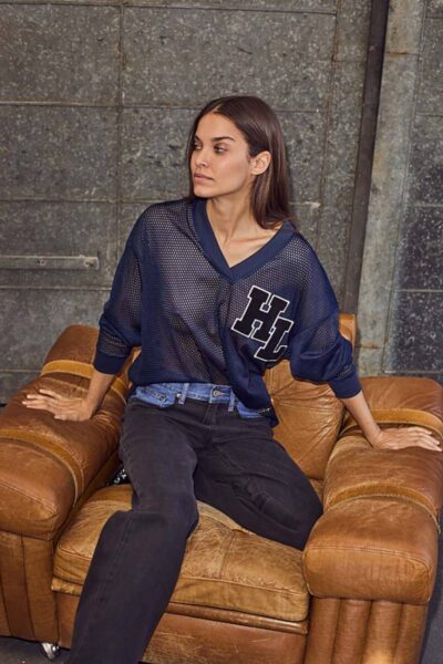 Haute drift blouse navy Haute L’Amitie