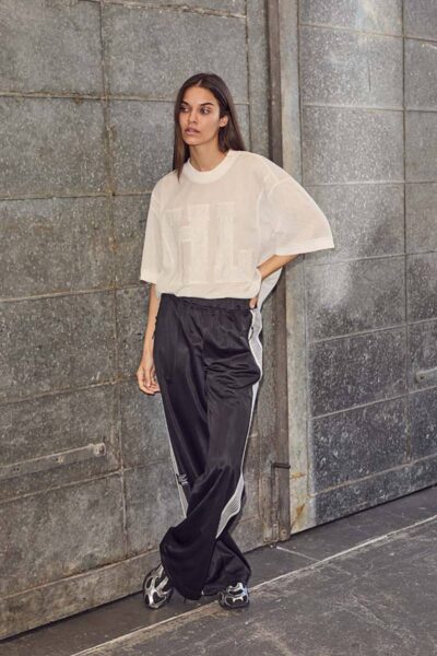 Drift HL lace tee pearl Haute L’Amitie