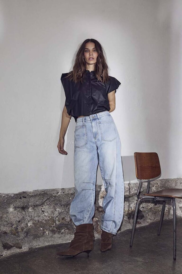 Barrel front pocket tall jeans Haute L'Amitie