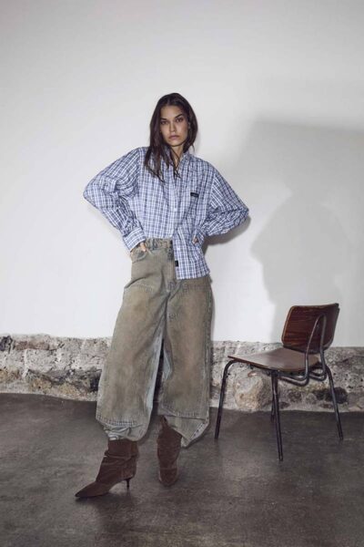 Celeste patch vintage tall jeans Haute L’Amitie