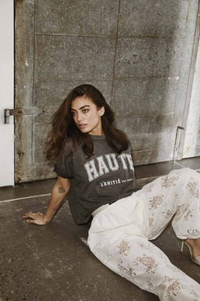 Bella lace harem tall pant Haute L’Amitie