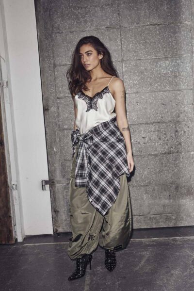 Thalia harem tall pant army Haute L’Amitie