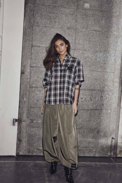 Thalia harem tall pant army Haute L’Amitie