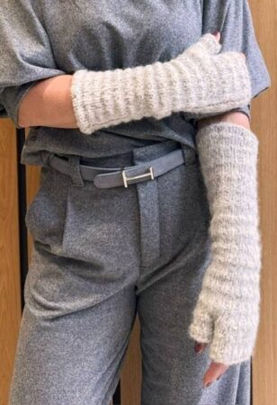 Wantes largo silver Inti Knitwear