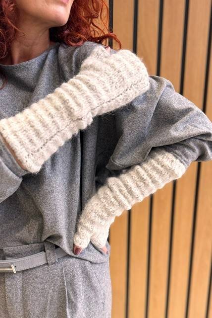 Wantes largo silver Inti Knitwear - Afbeelding 2