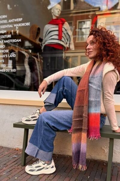 Brushed merino multi Inti Knitwear