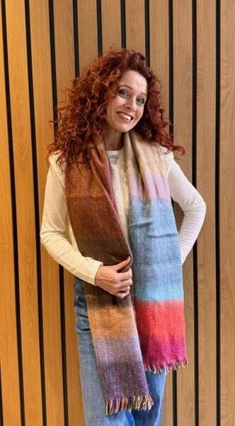 Brushed merino multi Inti Knitwear