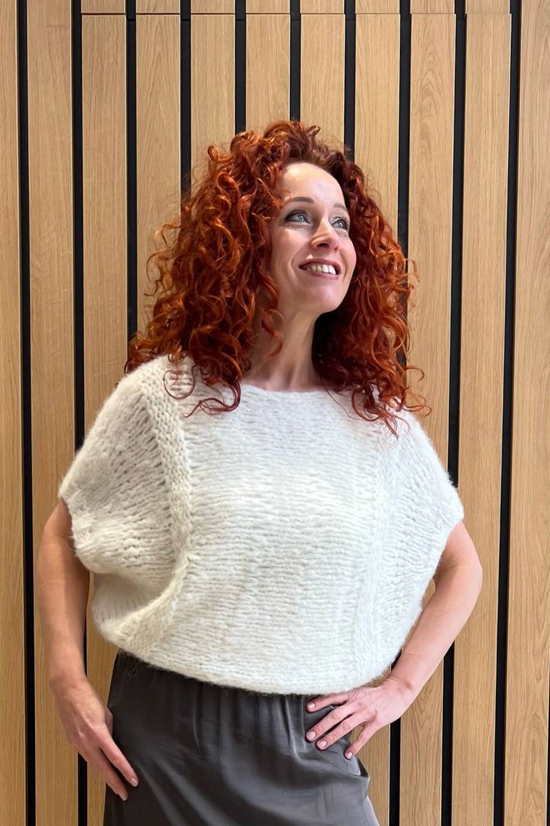 Maru ecru INTI Handmade Knitwear Het Bonte Schaep