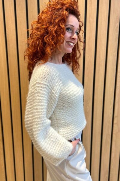 Molly ecru INTI Handmade Knitwear