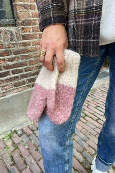 Duo huante amaranto INTI knitwear
