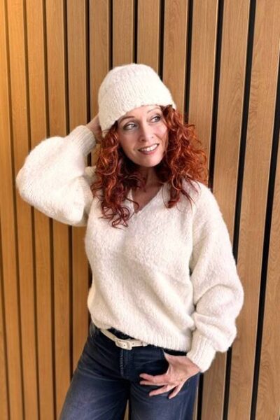 Medellin hat ecru Inti Knitwear