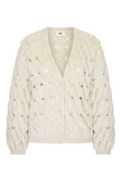 Reina vest silver Inti Knitwear