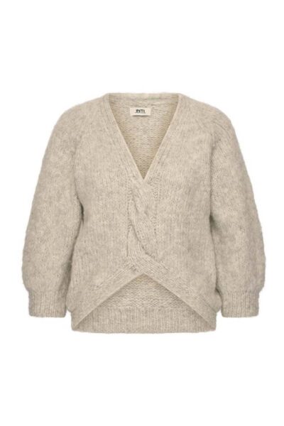 Ziva sweater silver INTi Knitwear