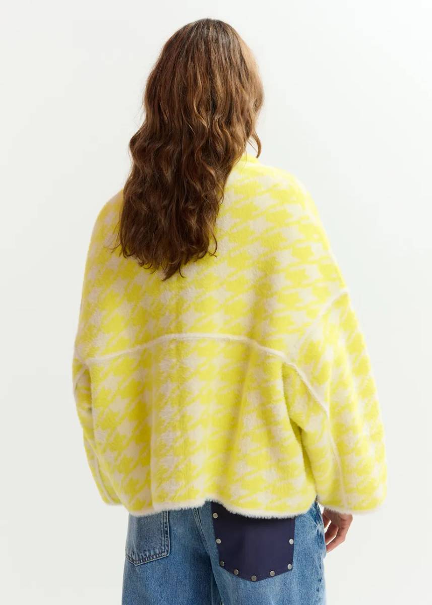 Joking knit jacket C2 lemon squeeze Essentiel - Afbeelding 4