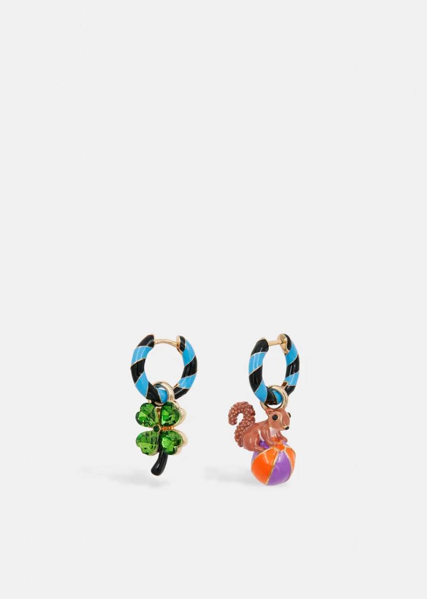Jover earrings with charms C1 quiet pool Essentiel - Afbeelding 3