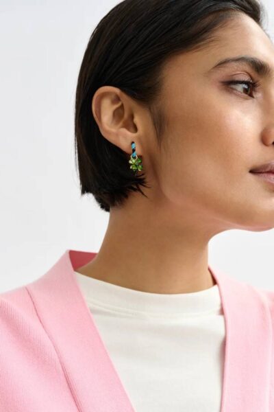 Jover earrings with charms C1 quiet pool Essentiel