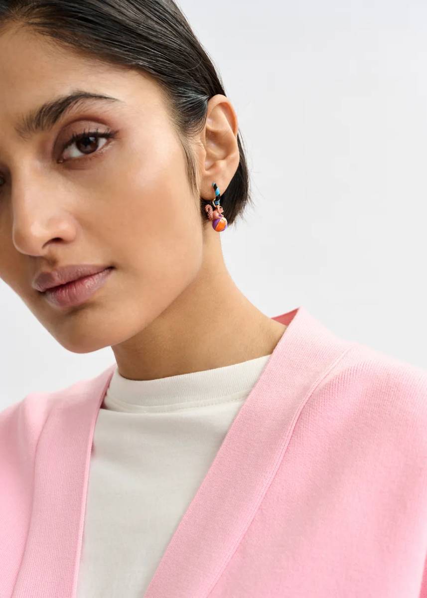 Jover earrings with charms C1 quiet pool Essentiel