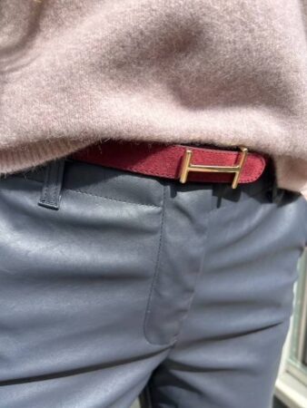 Lila belt burgundy 25 JPLC