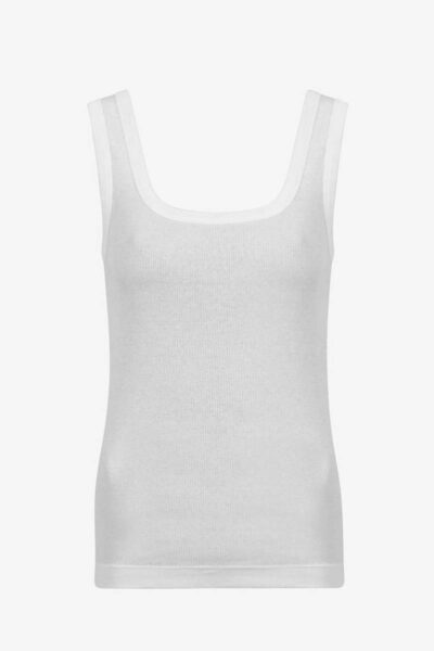 Evi top white Knit-ted