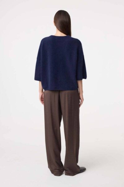 Suze pants choco Knit-ted