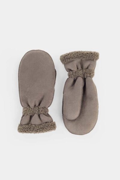 Kitty gloves walnut Knit-ted