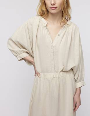 Kim blouse sand Knit-ted
