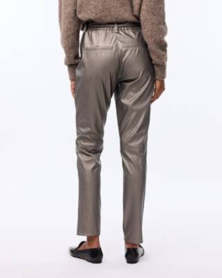 Francis pants metallic taupe Knit-ted