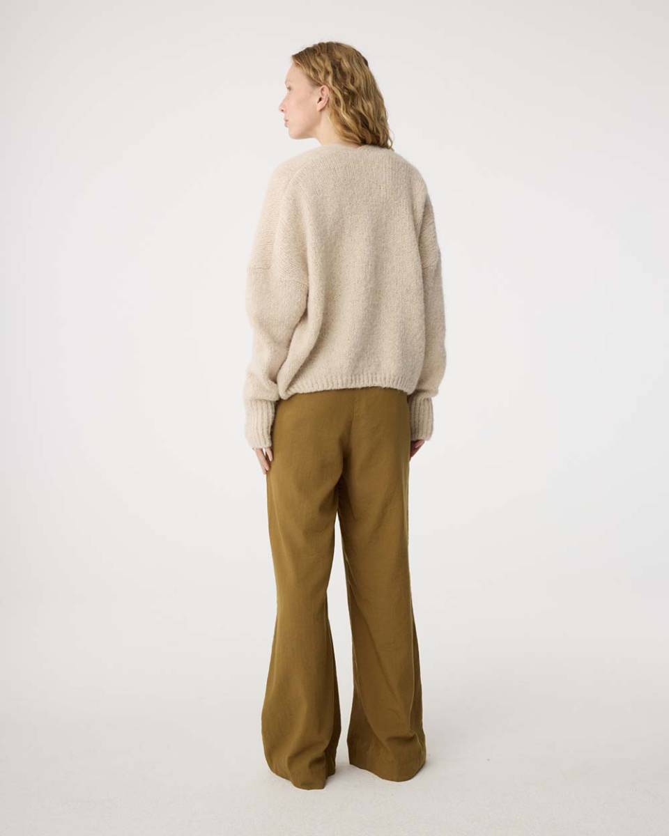 Becky cardigan sand Knit-ted - Afbeelding 3