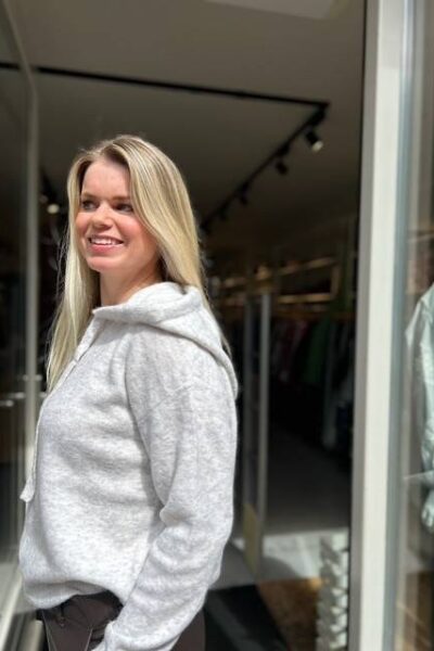 Xanthe pullover light grey Knit-ted