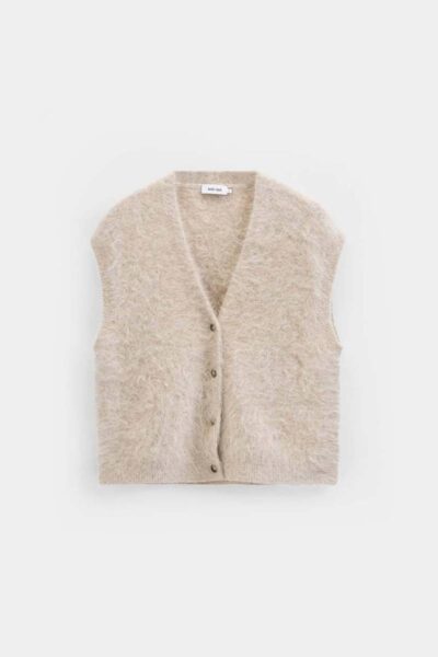 Constanze cardigan creme Knit-ted