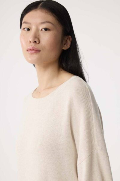 Ilona pullover creme Knit-ted