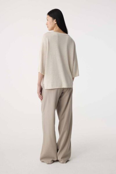 Ilona pullover creme Knit-ted