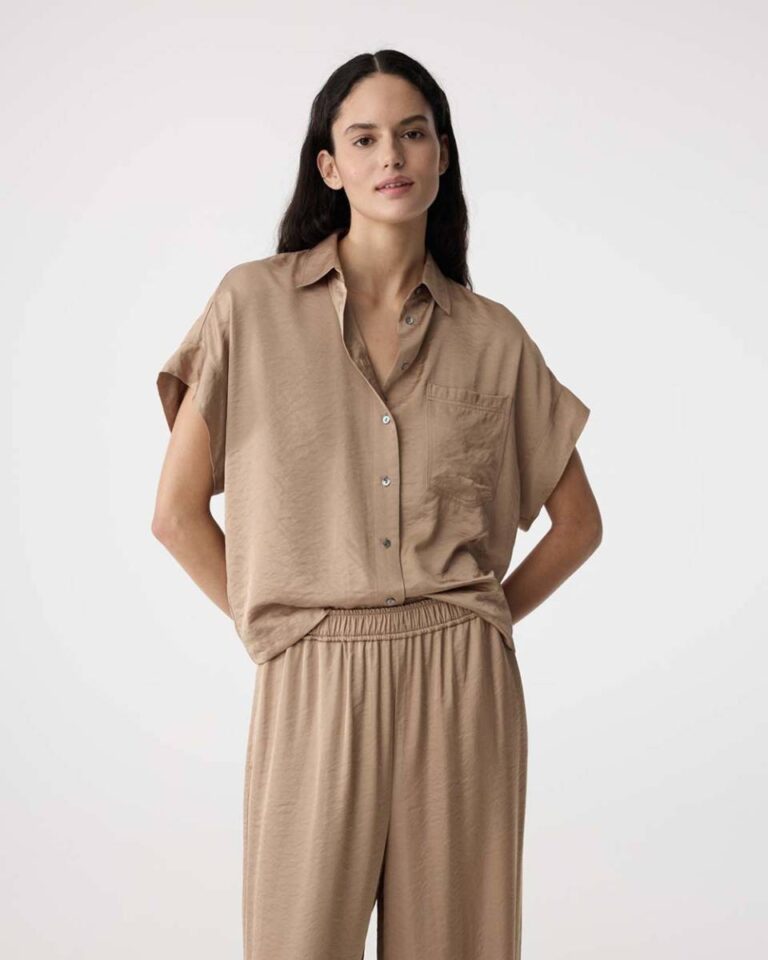 Paris blouse toffee Knit-ted