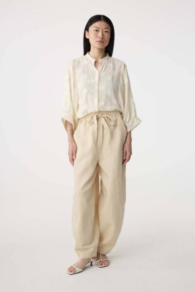 Xena blouse ivory Knit-ted