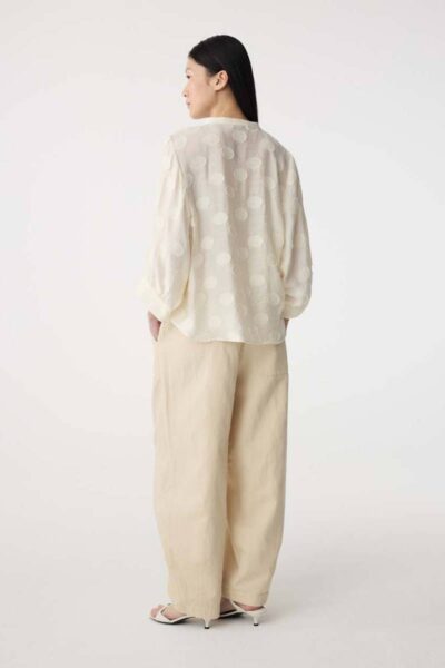 Xena blouse ivory Knit-ted