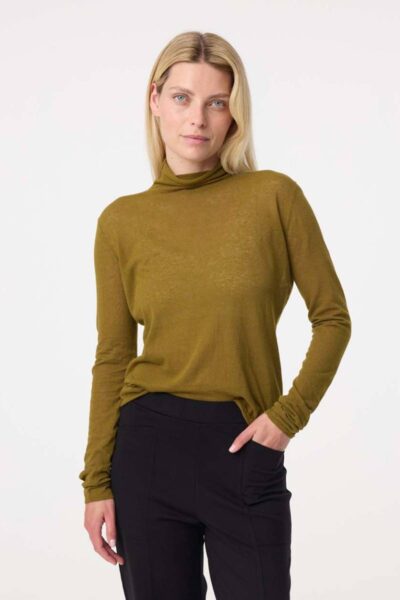 Roline pullover moss Knit-ted