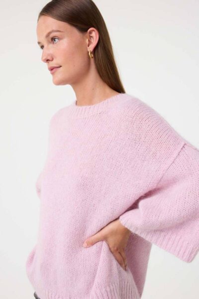 Melany pullover rose Knit-ted