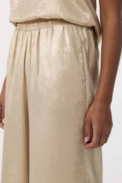 Blake pants gold Knit-ted