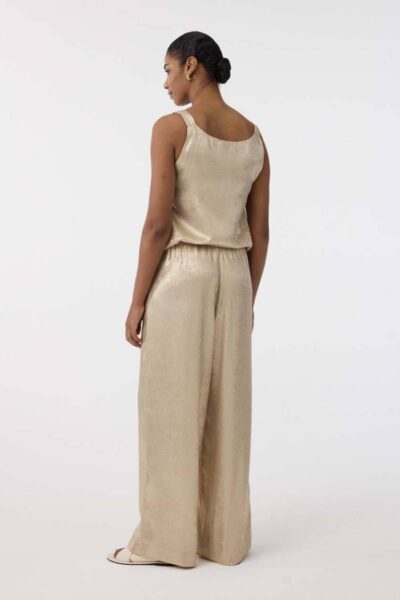 Blake pants gold Knit-ted