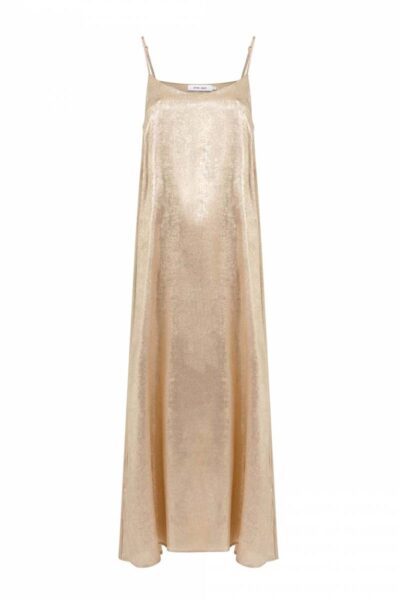 Bibi dress gold Knit-ted