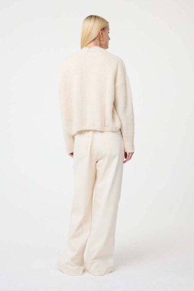 Becky cardigan off white Knit-ted
