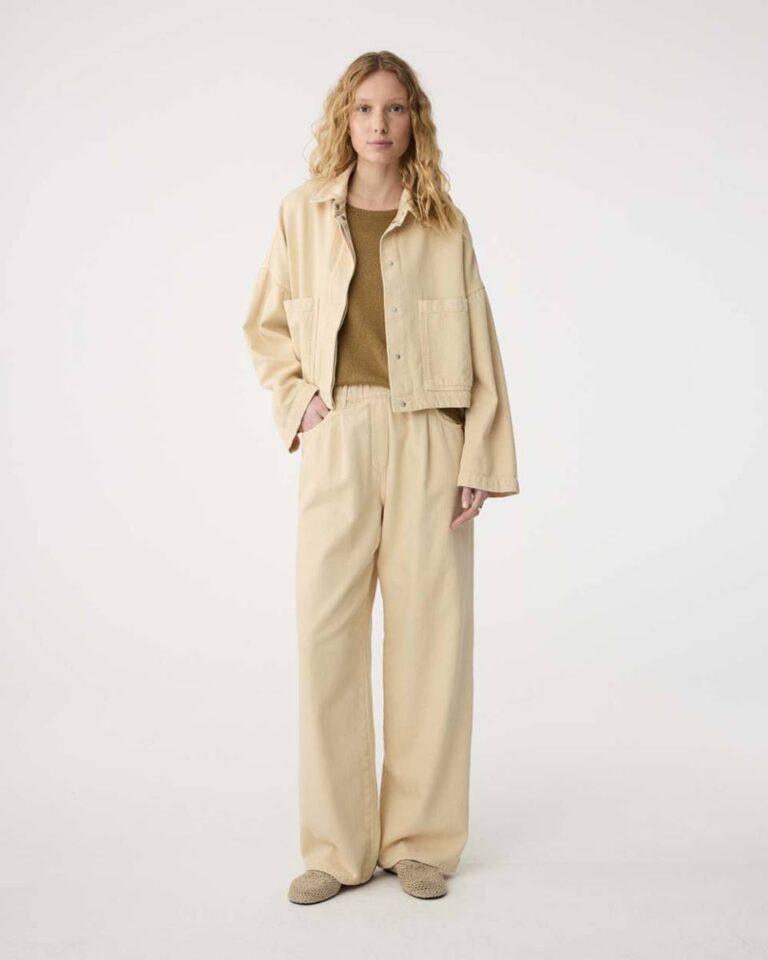 Twiggy pants sand Knit-ted