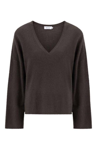 Joelle pullover brown Knit-ted