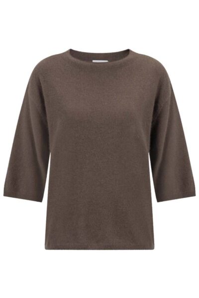 Lilly pullover brown Knit-ted